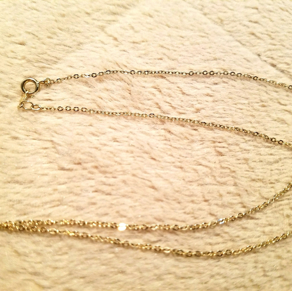 14k gold filled 16" necklace chain